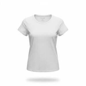 J. Crew Studio Tee White Short Sleeve T Shirt Women’s Small S 4–6